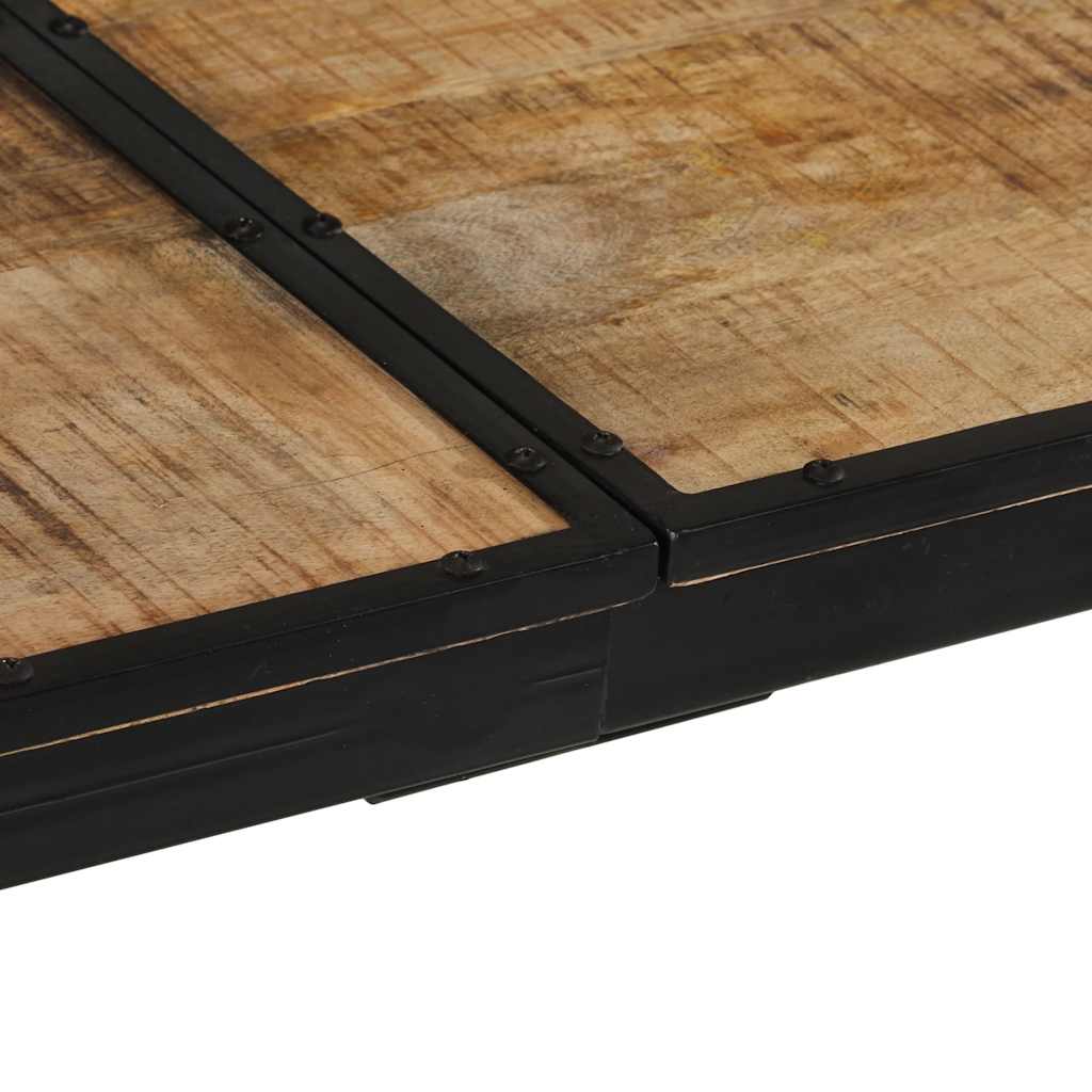 vidaXL Stolik barowy, 150x55x107 cm, surowe lite drewno mango