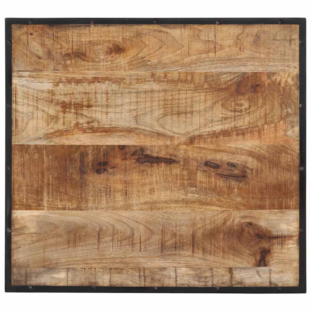 vidaXL Stolik barowy, 60x55x107 cm, surowe drewno mango
