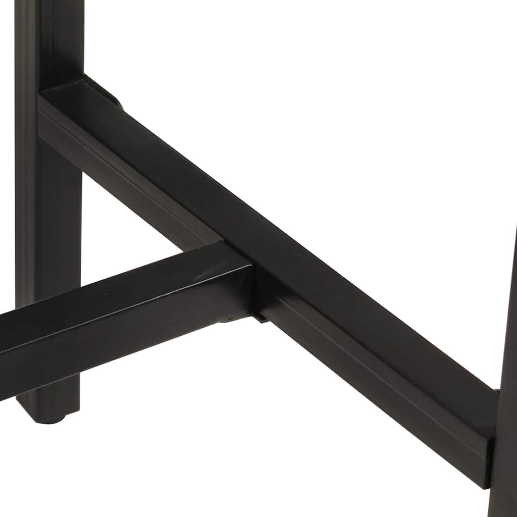 vidaXL Stolik barowy, 60x55x107 cm, surowe drewno mango