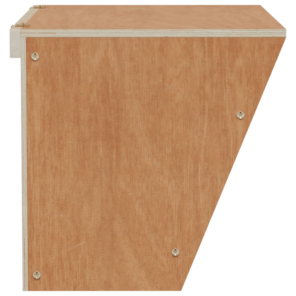 vidaXL Paśnik dla królika, 25x18,5x20,5 cm, lite drewno jodłowe