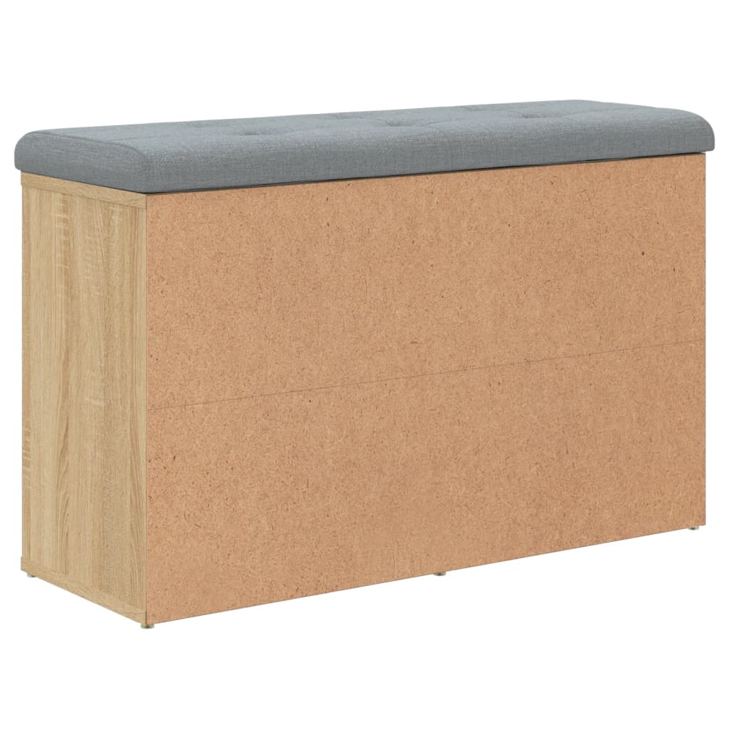 vidaXL Ławka na buty Sonoma Oak 82x32x50 cm Drewno konstrukcyjne