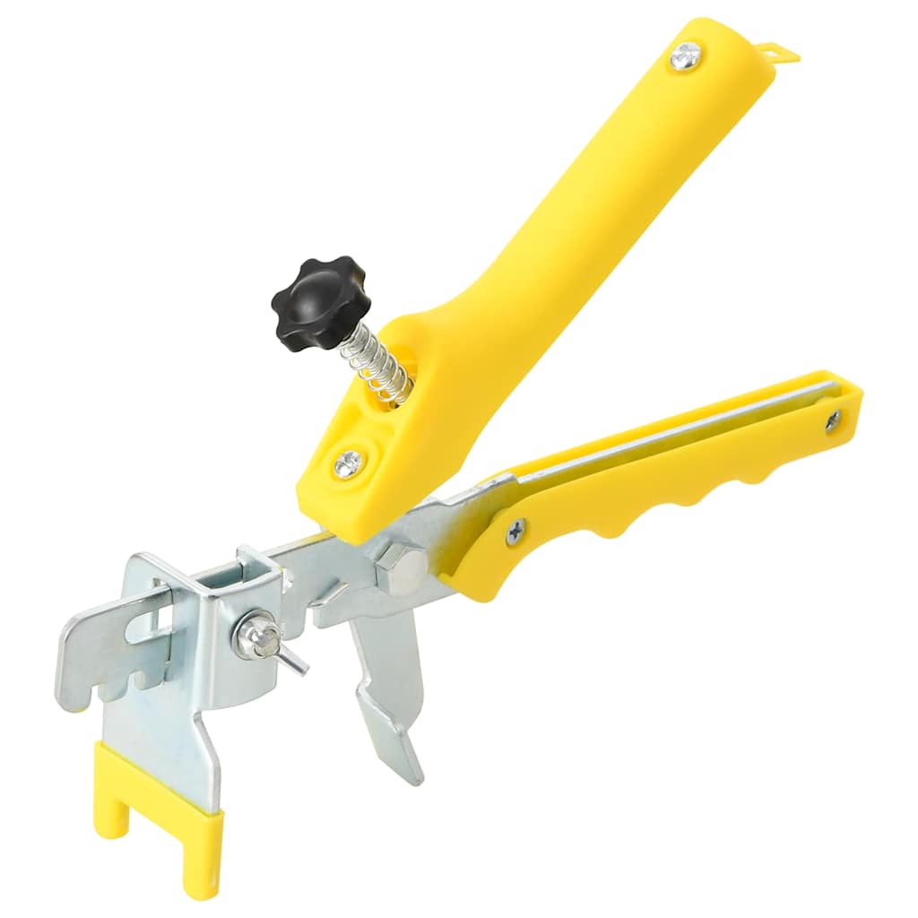 vidaXL System poziomowania płytek, 250 klinów, 500 klipsów, 2 mm