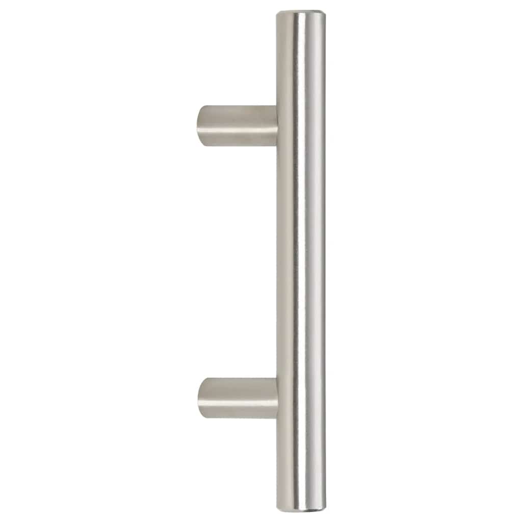 vidaXL Uchwyty do szafek, 10 szt., srebrne, 64 mm, stal nierdzewna