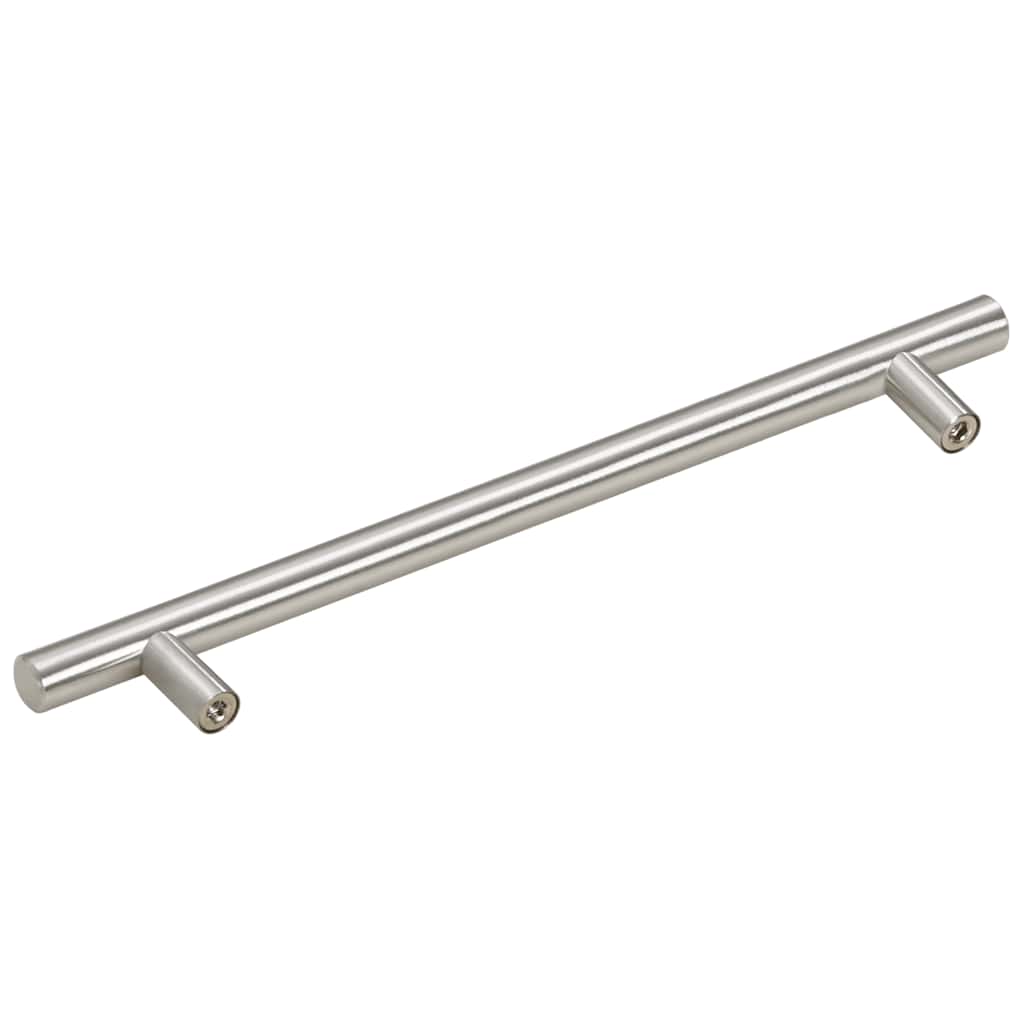 vidaXL Uchwyty do szafek, 5 szt., srebrne, 192 mm, stal nierdzewna