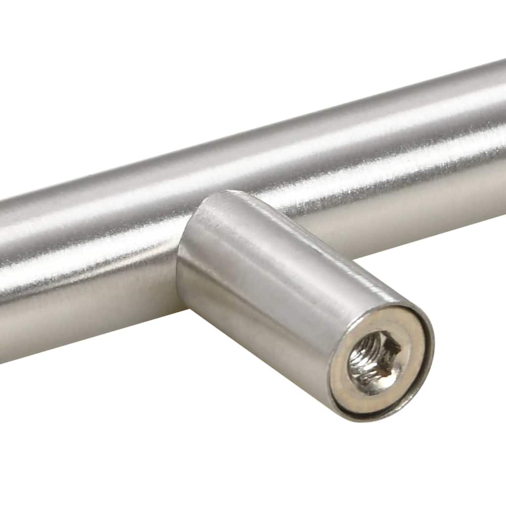vidaXL Uchwyty do szafek, 5 szt., srebrne, 320 mm, stal nierdzewna