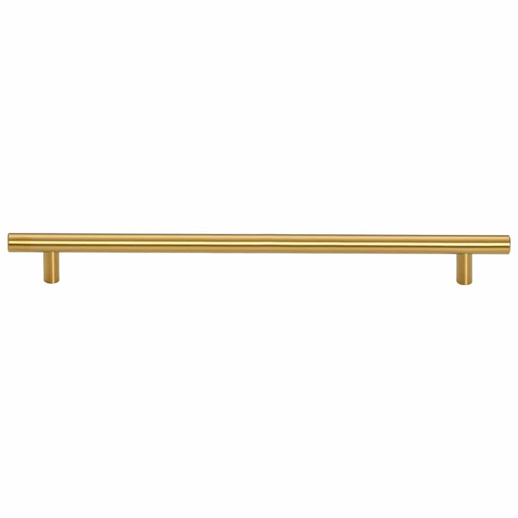vidaXL Uchwyty do szafek, 5 szt., złote, 320 mm, stal nierdzewna
