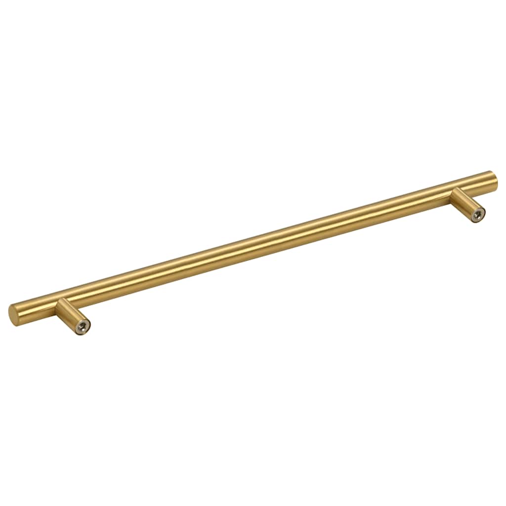 vidaXL Uchwyty do szafek, 5 szt., złote, 320 mm, stal nierdzewna