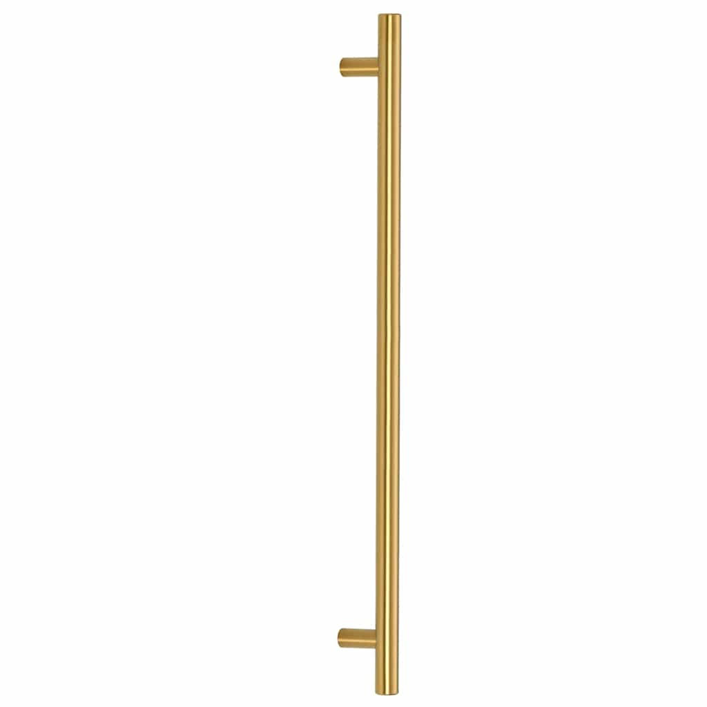 vidaXL Uchwyty do szafek, 5 szt., złote, 480 mm, stal nierdzewna