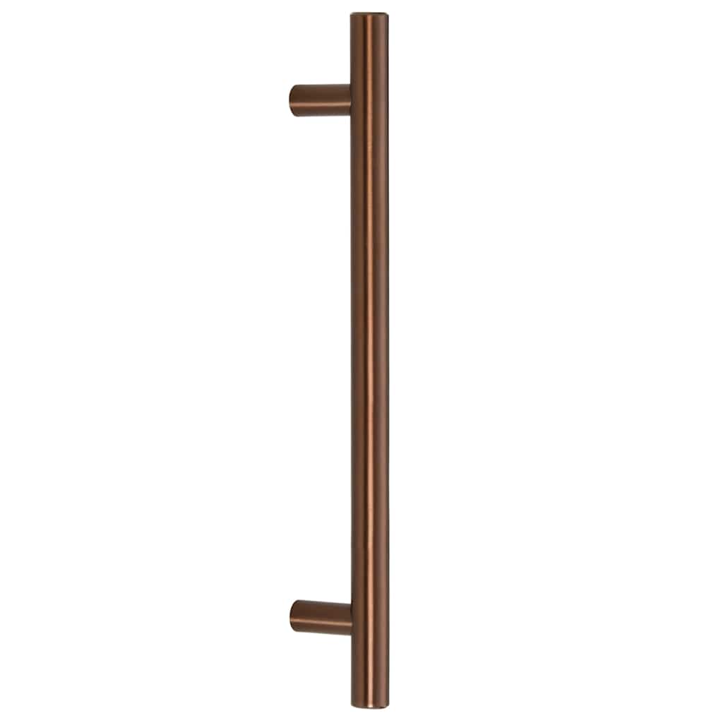 vidaXL Uchwyty do szafek, 10 szt., brąz, 160 mm, stal nierdzewna