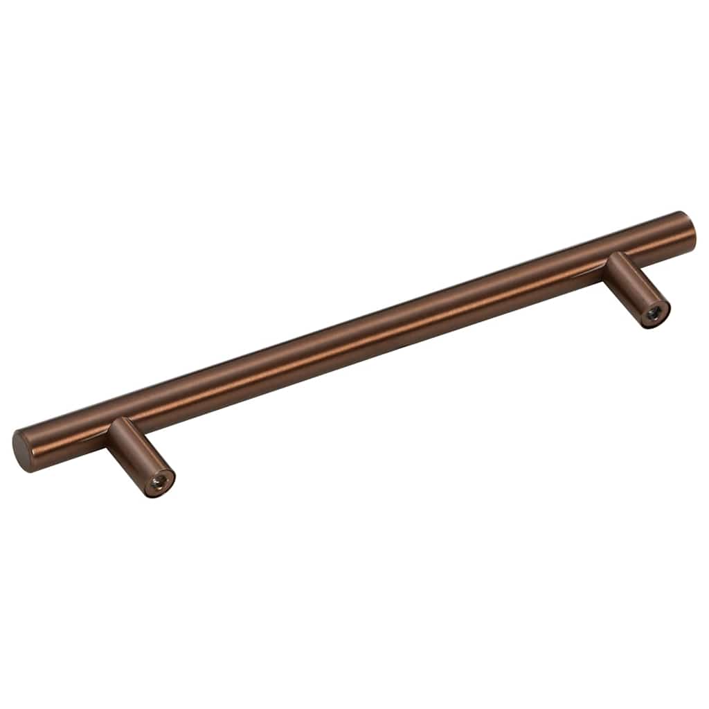 vidaXL Uchwyty do szafek, 10 szt., brąz, 160 mm, stal nierdzewna