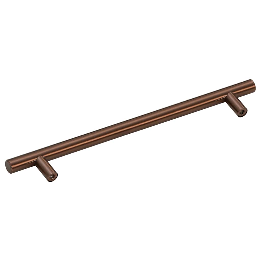 vidaXL Uchwyty do szafek, 5 szt., brąz, 192 mm, stal nierdzewna