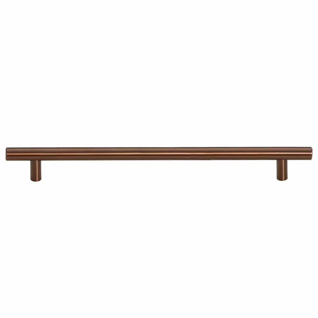 vidaXL Uchwyty do szafek, 5 szt., brąz, 224 mm, stal nierdzewna