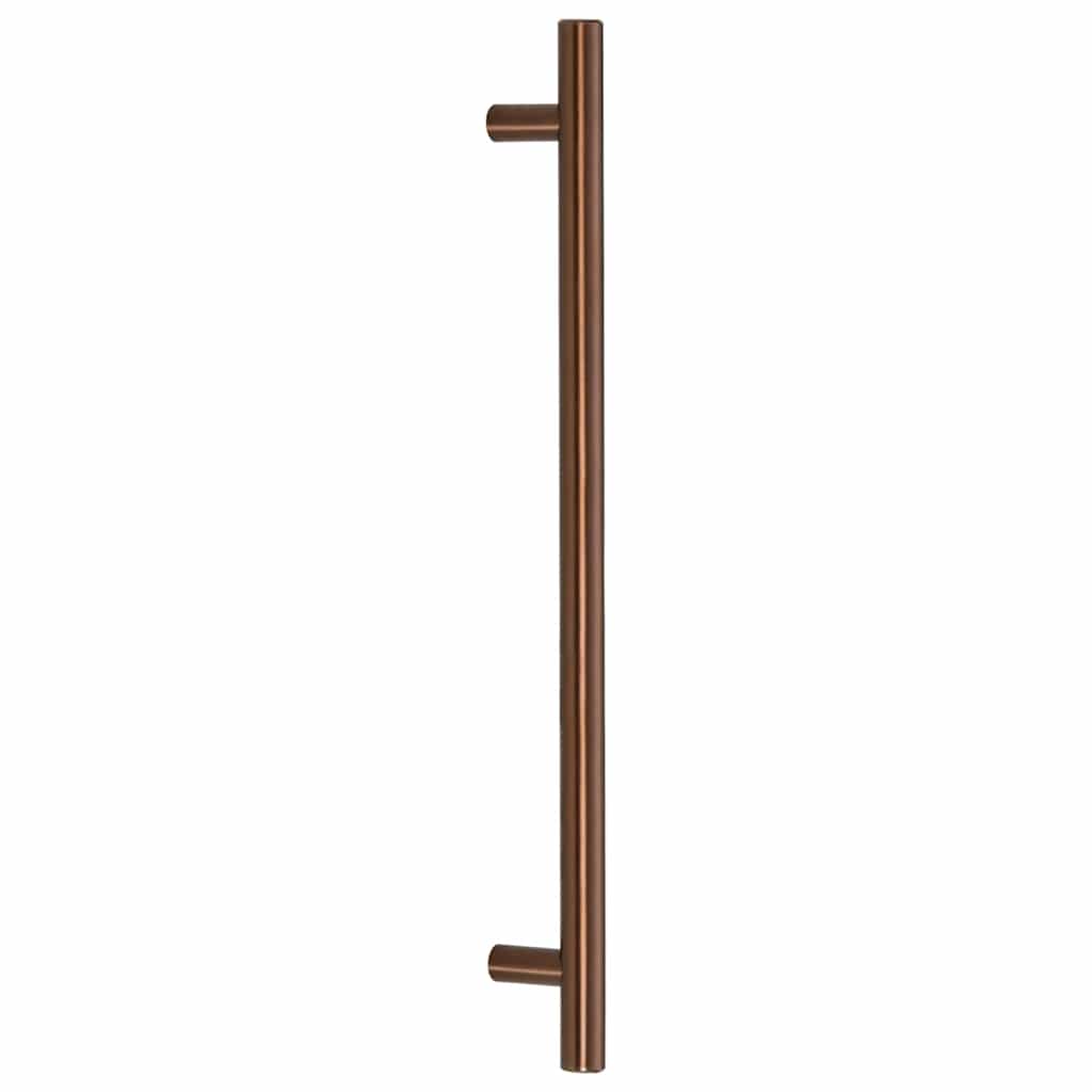 vidaXL Uchwyty do szafek, 5 szt., brąz, 224 mm, stal nierdzewna