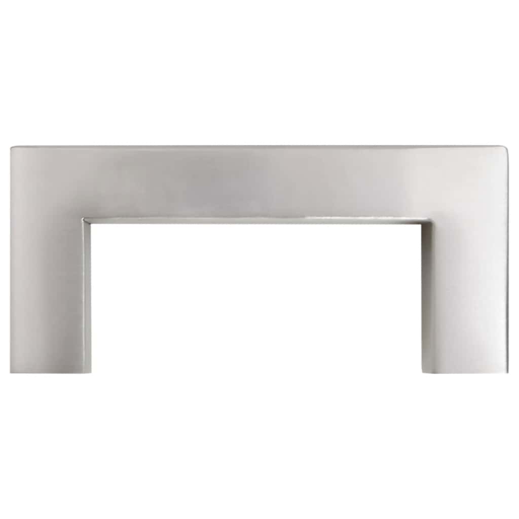 vidaXL Uchwyty do szafek, 10 szt., srebrne, 64 mm, stal nierdzewna