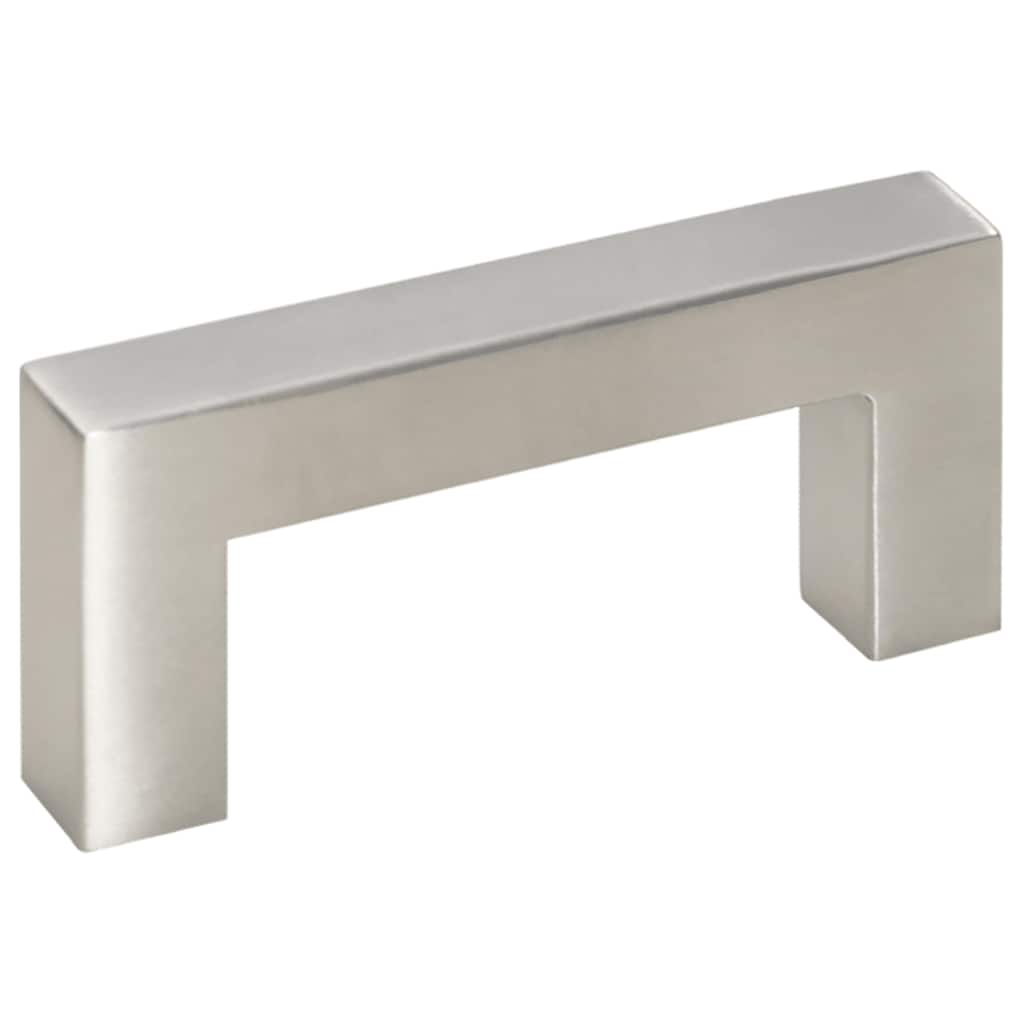 vidaXL Uchwyty do szafek, 10 szt., srebrne, 64 mm, stal nierdzewna