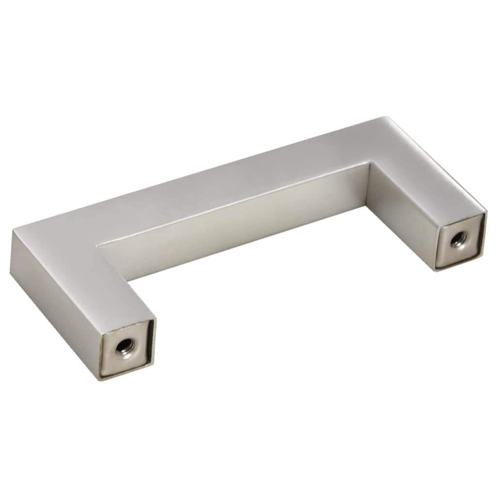 vidaXL Uchwyty do szafek, 10 szt., srebrne, 64 mm, stal nierdzewna