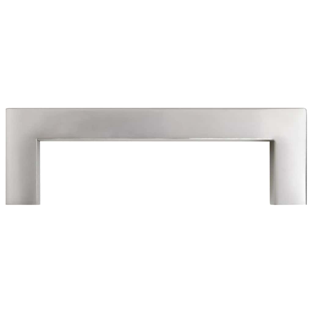 vidaXL Uchwyty do szafek, 10 szt., srebrne, 96 mm, stal nierdzewna