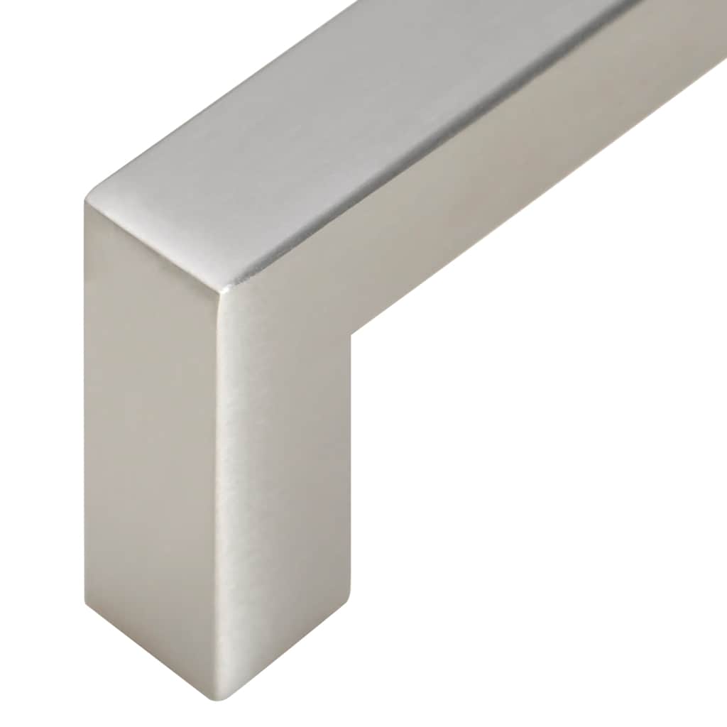 vidaXL Uchwyty do szafek, 5 szt., srebrne, 480 mm, stal nierdzewna
