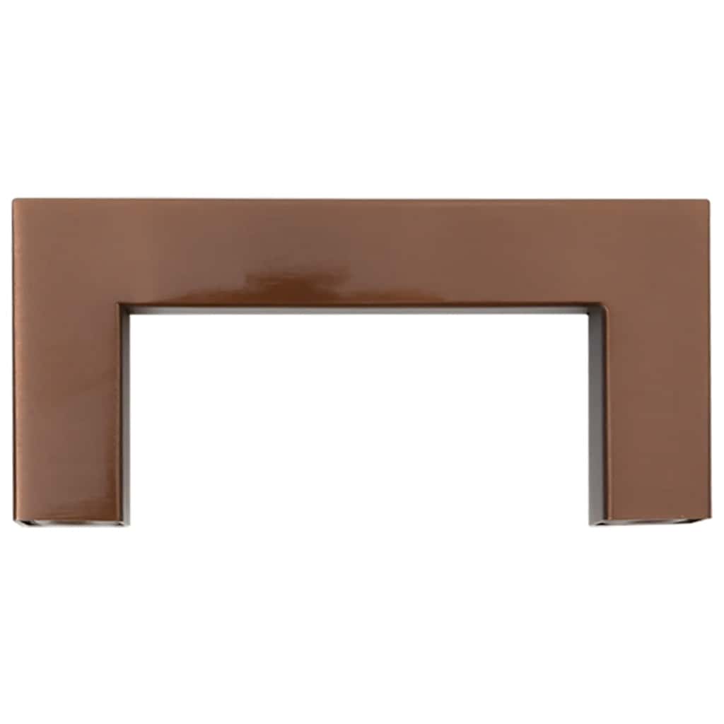 vidaXL Uchwyty do szafek, 10 szt., brąz, 64 mm, stal nierdzewna
