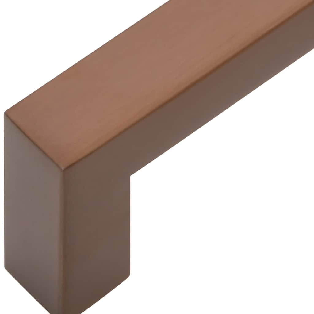 vidaXL Uchwyty do szafek, 5 szt., brąz, 320 mm, stal nierdzewna