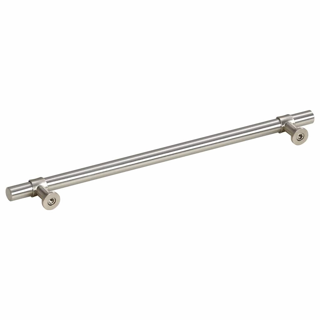 vidaXL Uchwyty do szafek, 5 szt., srebrne, 224 mm, stal nierdzewna