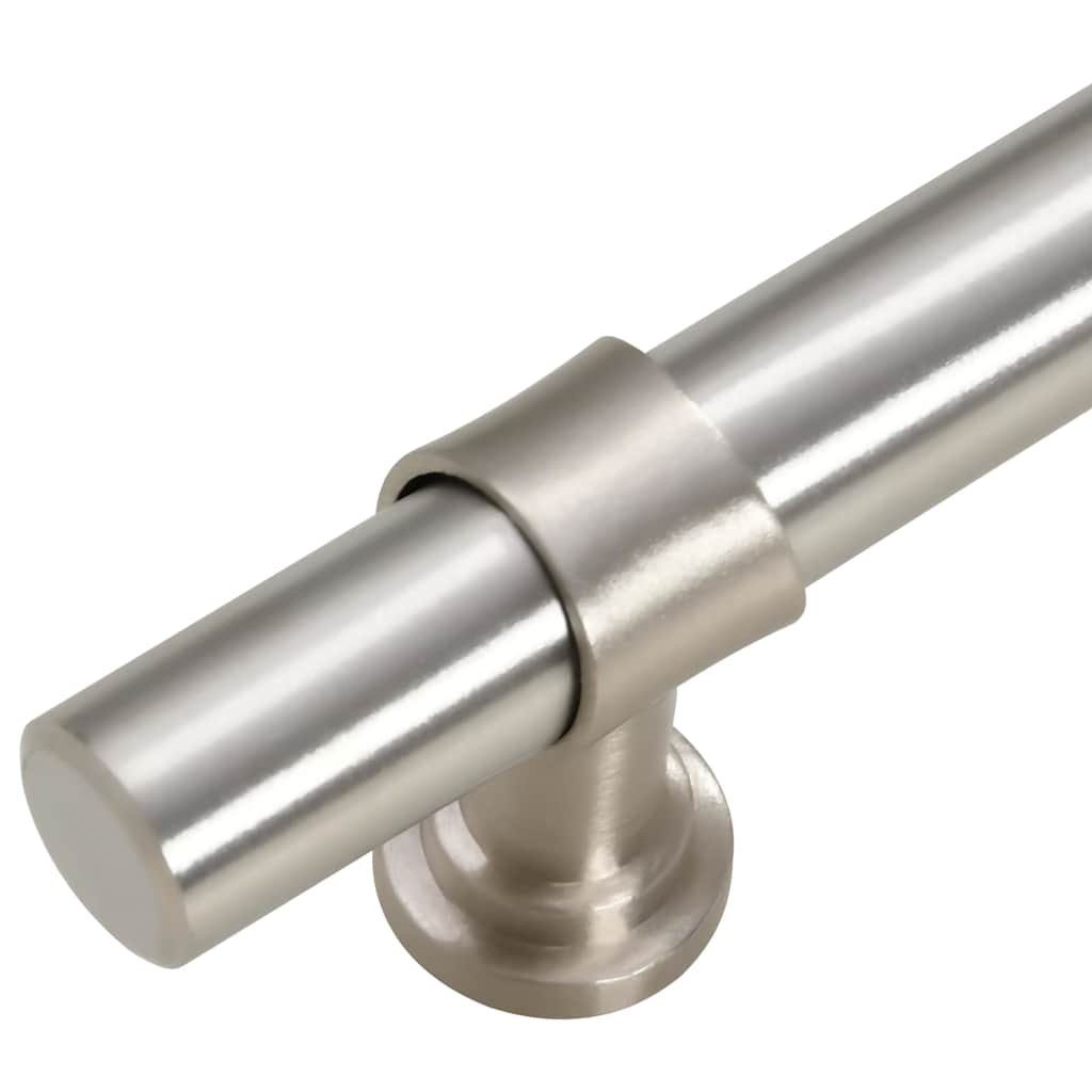 vidaXL Uchwyty do szafek, 5 szt., srebrne, 224 mm, stal nierdzewna