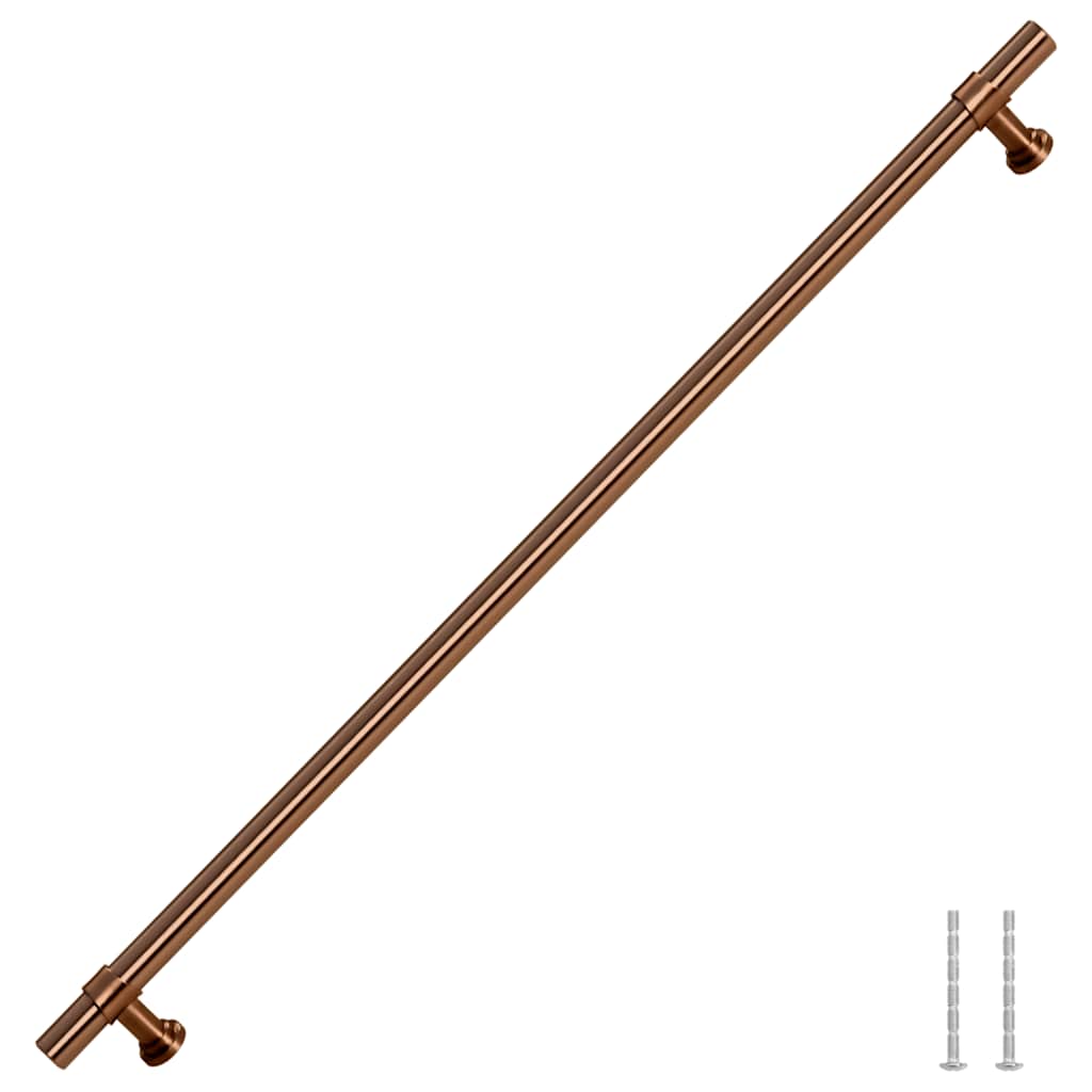 vidaXL Uchwyty do szafek, 5 szt., brąz, 320 mm, stal nierdzewna