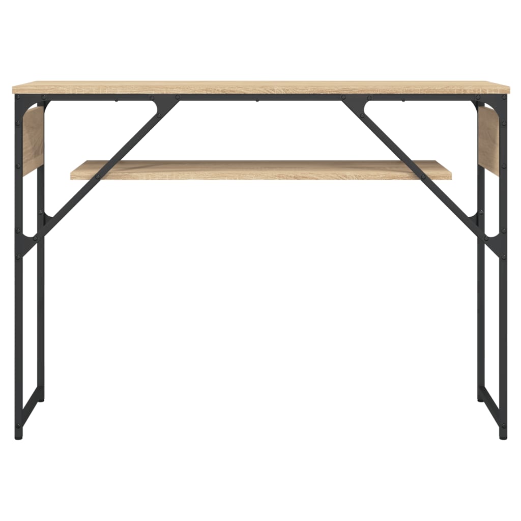 vidaXL Stolik konsolowy, dąb sonoma, 105x30x75 cm