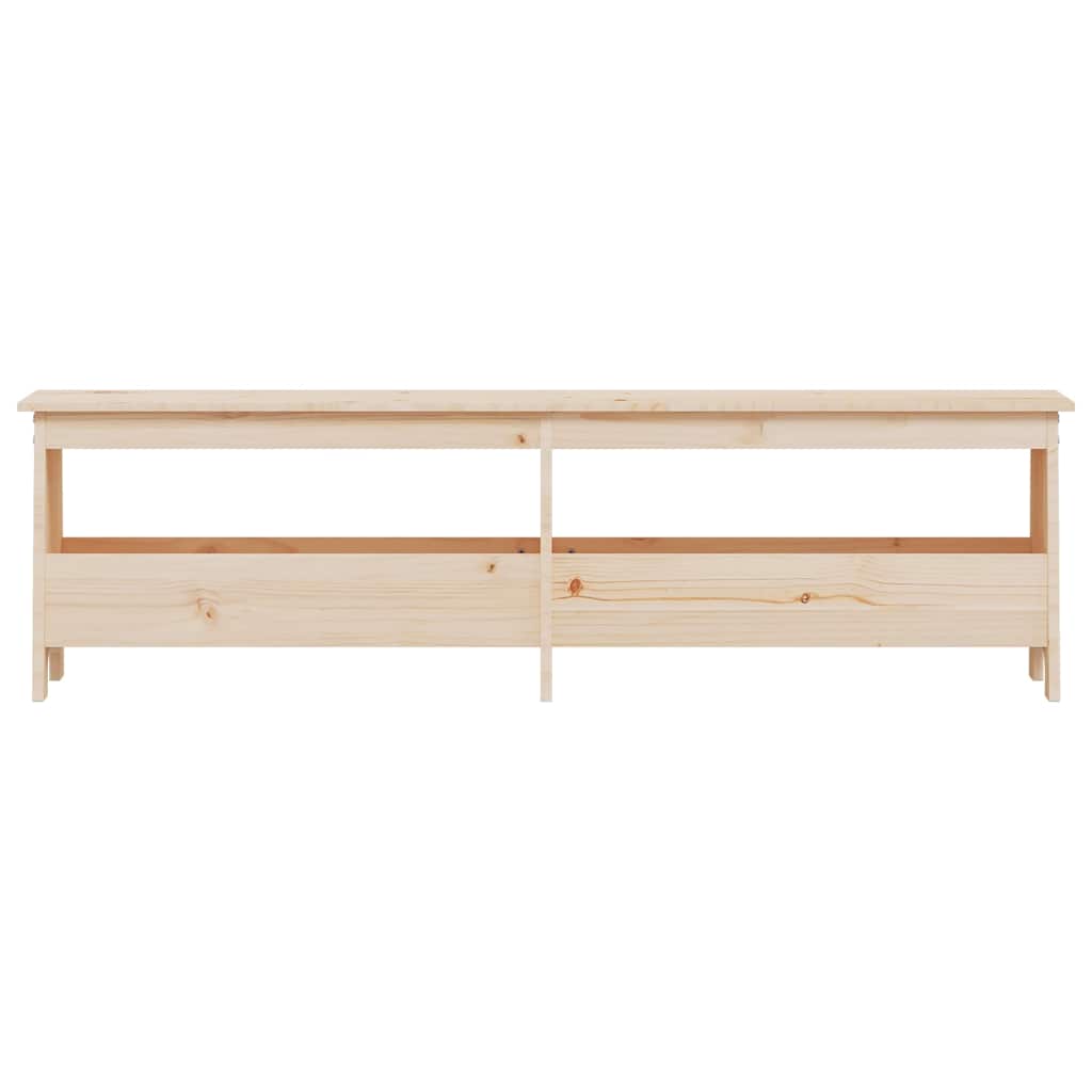 vidaXL Ławka do holu 160x28x45 cm, lite drewno sosnowe