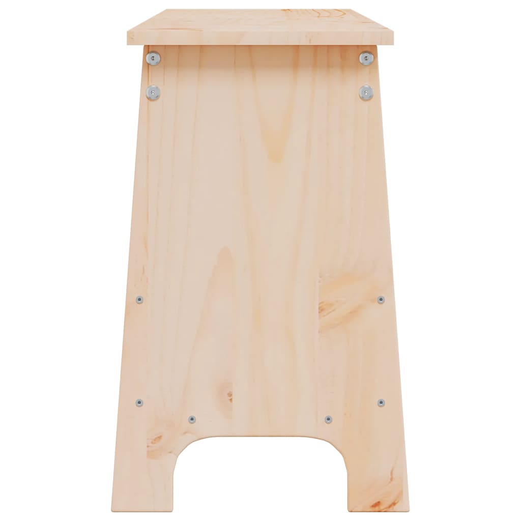 vidaXL Ławka do holu 160x28x45 cm, lite drewno sosnowe