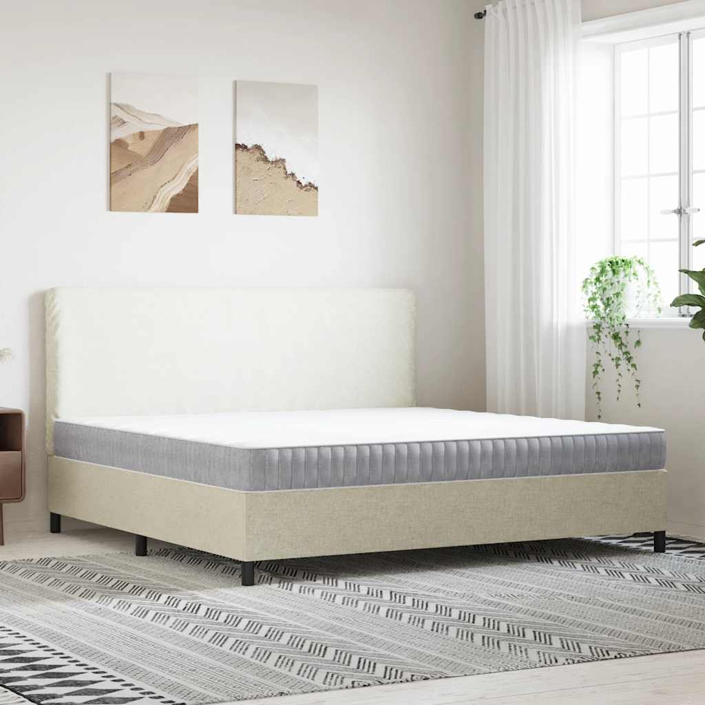 vidaXL Materac kieszeniowy, twardość średnia, 200x200 cm