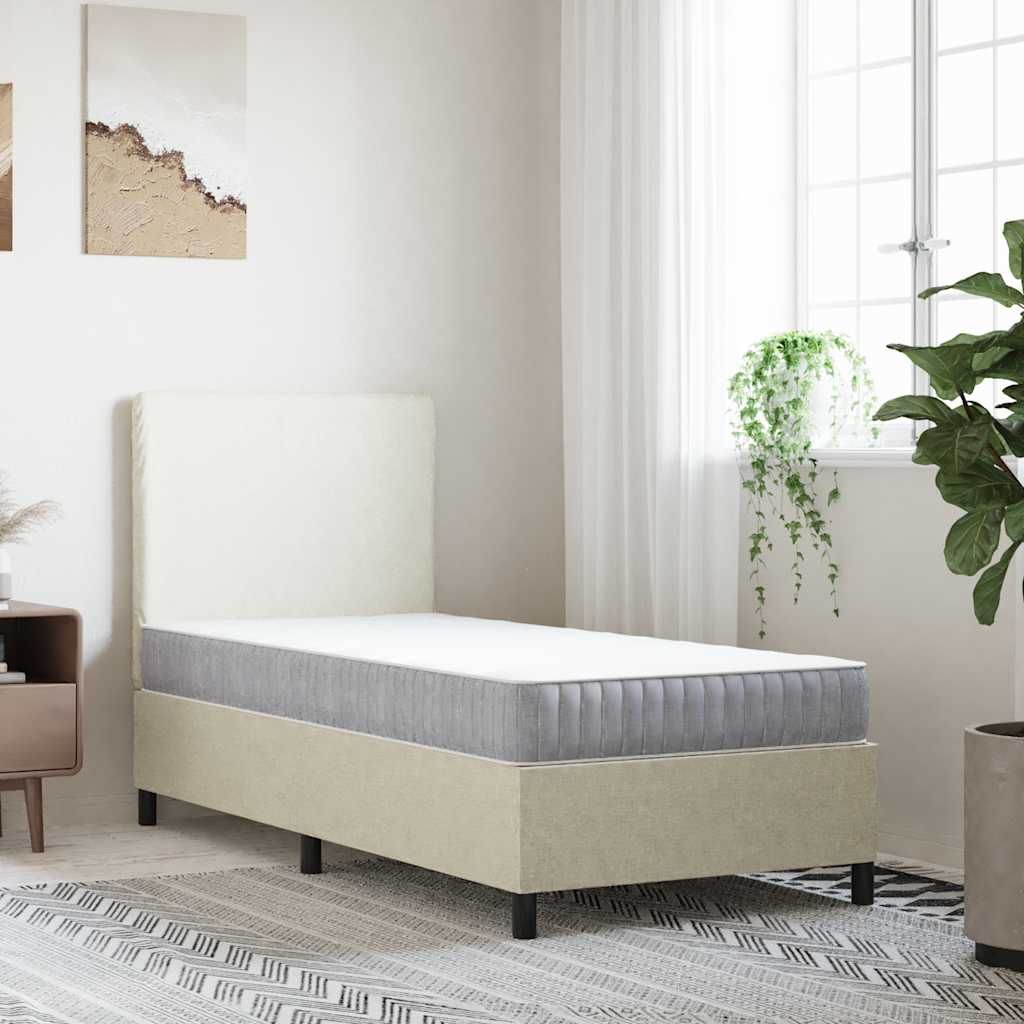 vidaXL Materac kieszeniowy, twardość średnia, 90x220 cm