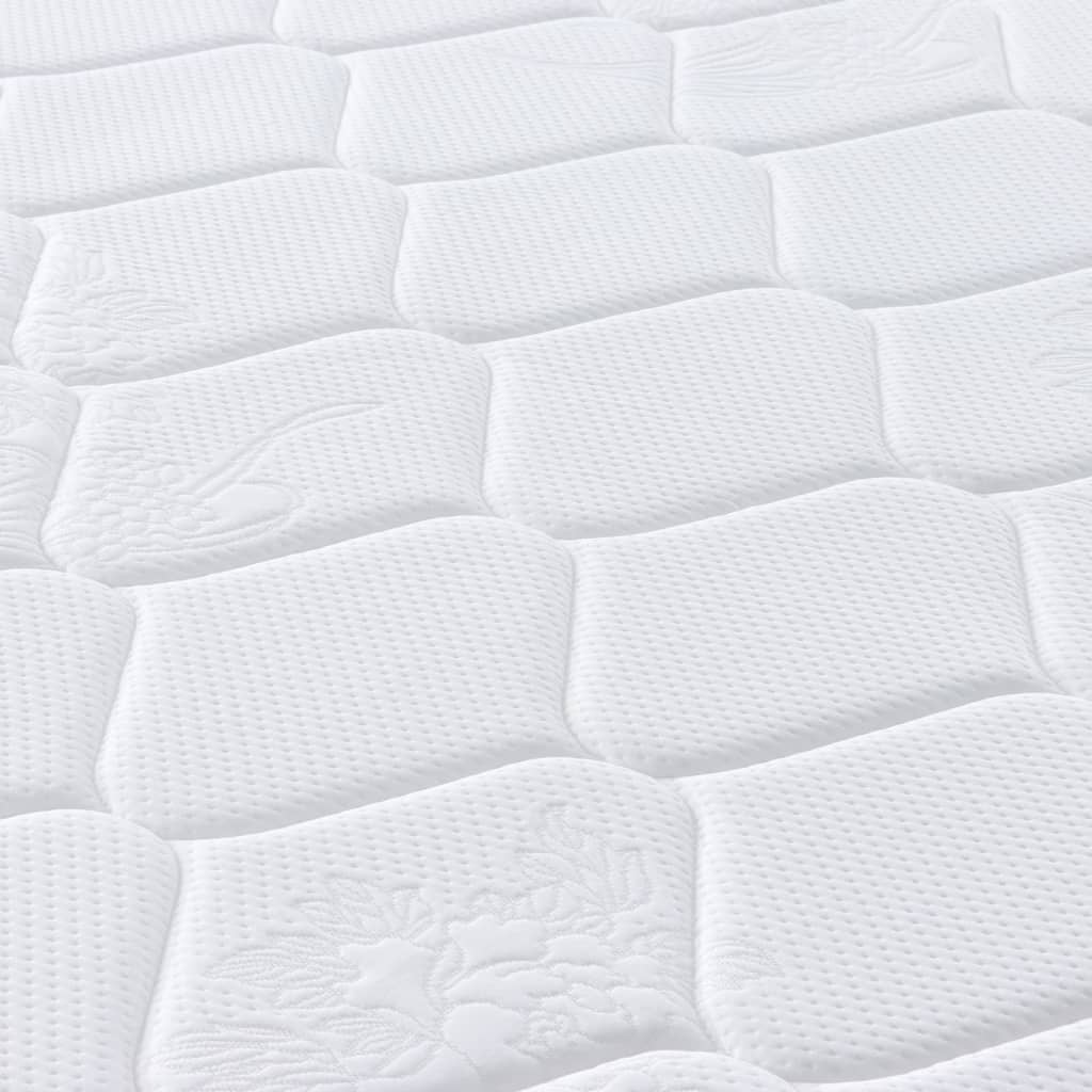 vidaXL Materac kieszeniowy, średnia twardość, 90x200 cm