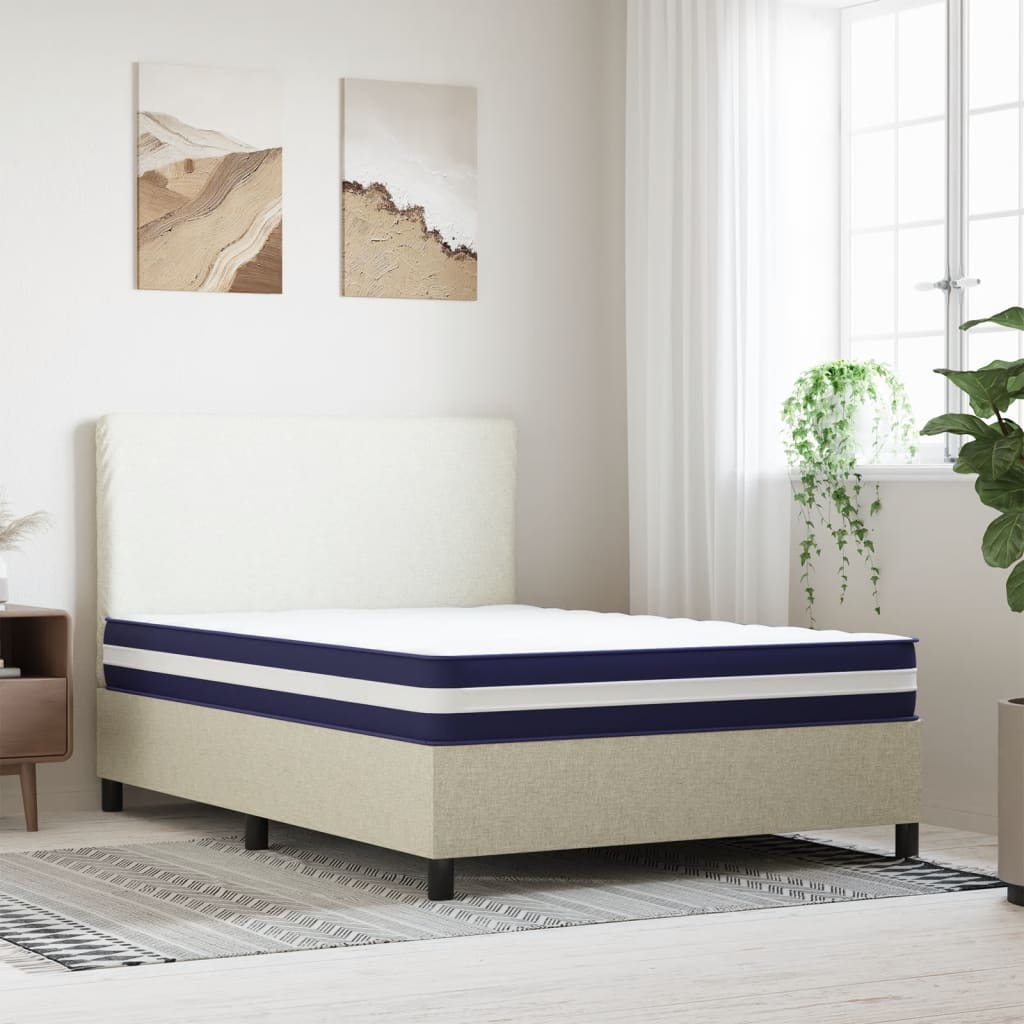 vidaXL Materac kieszeniowy, średnia twardość, 120x200 cm