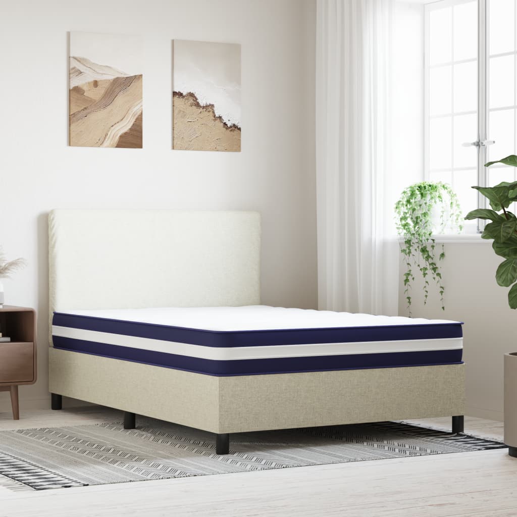 vidaXL Materac kieszeniowy, średnia twardość, 140x200 cm