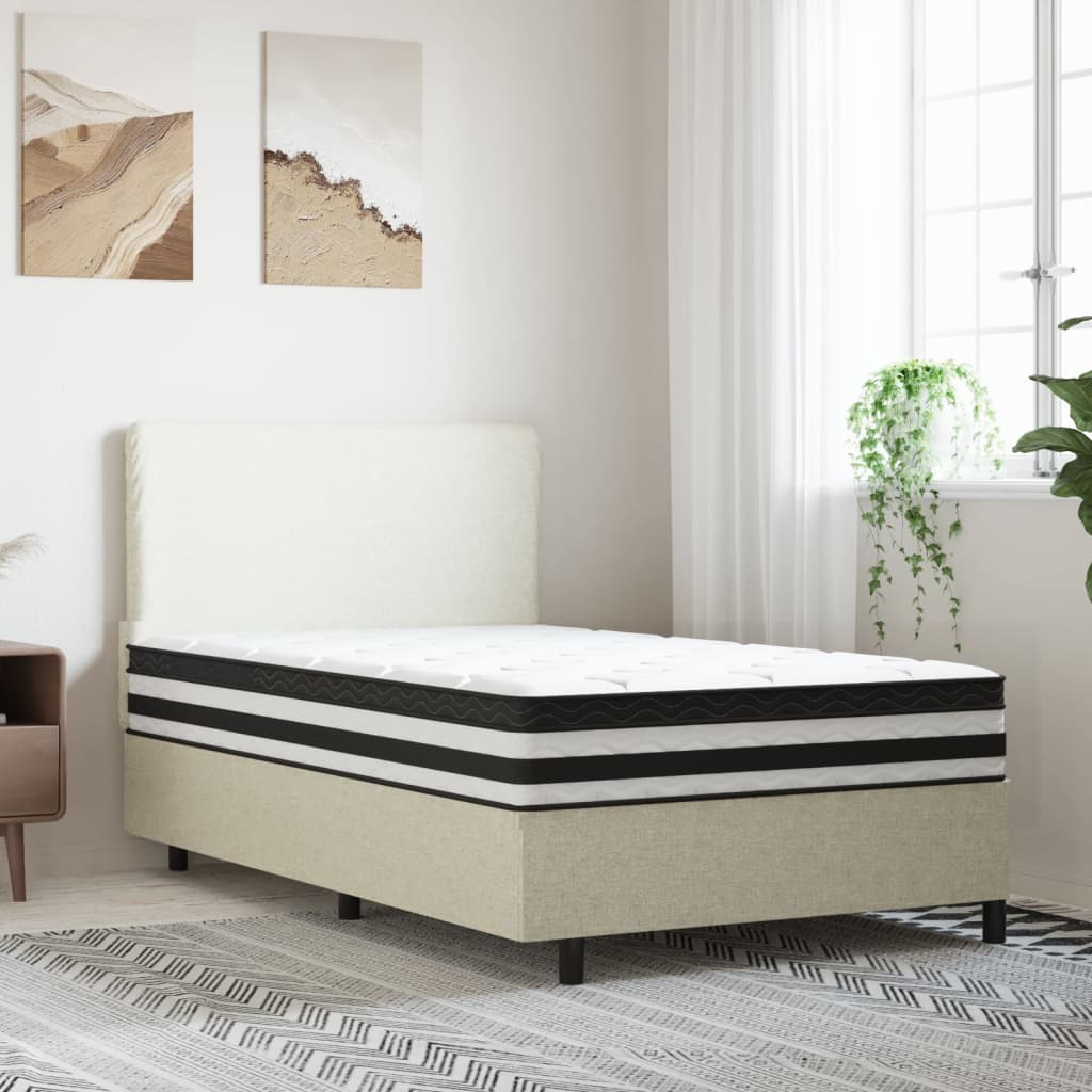 vidaXL Materac kieszeniowy, średnia twardość, 100x200 cm