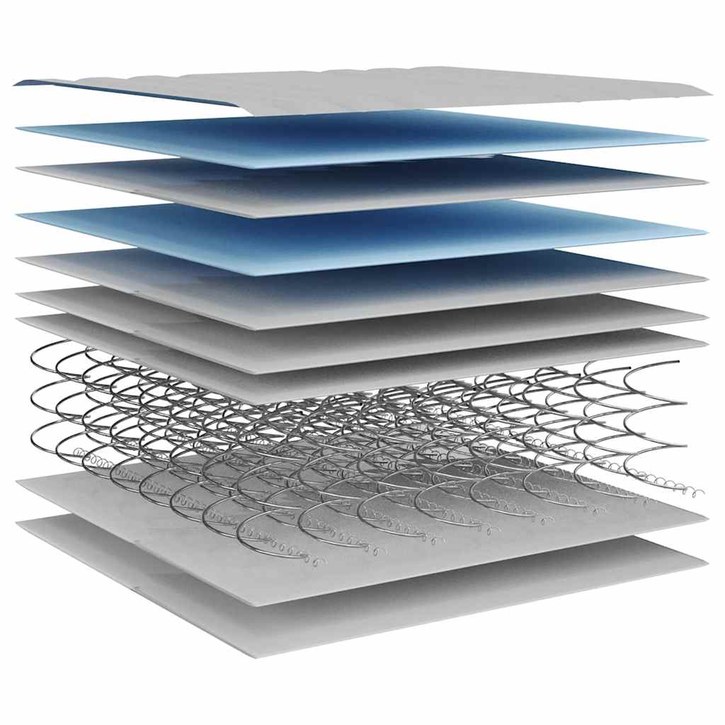 vidaXL Materac bonellowy, twardość średnia, 70x200 cm