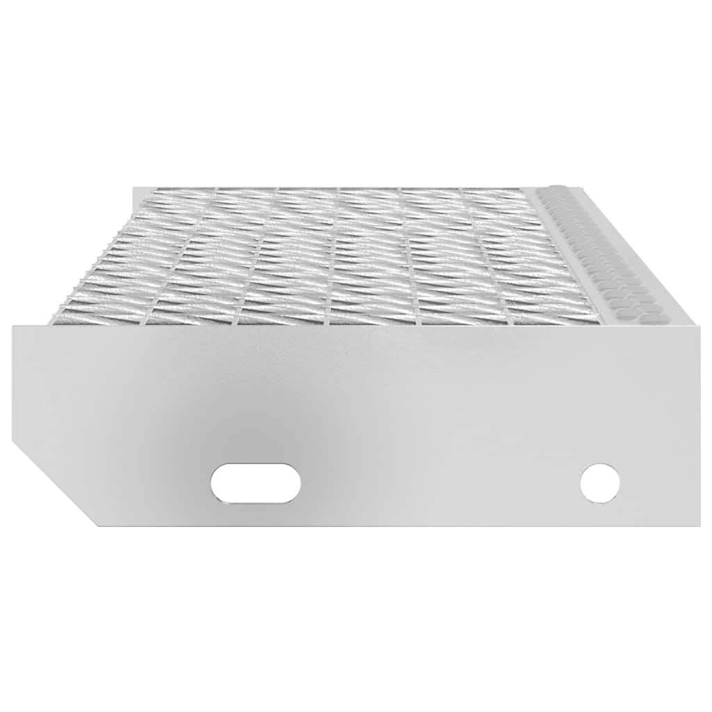 vidaXL Stopień z kraty, 60x24x7 cm, stal galwanizowana