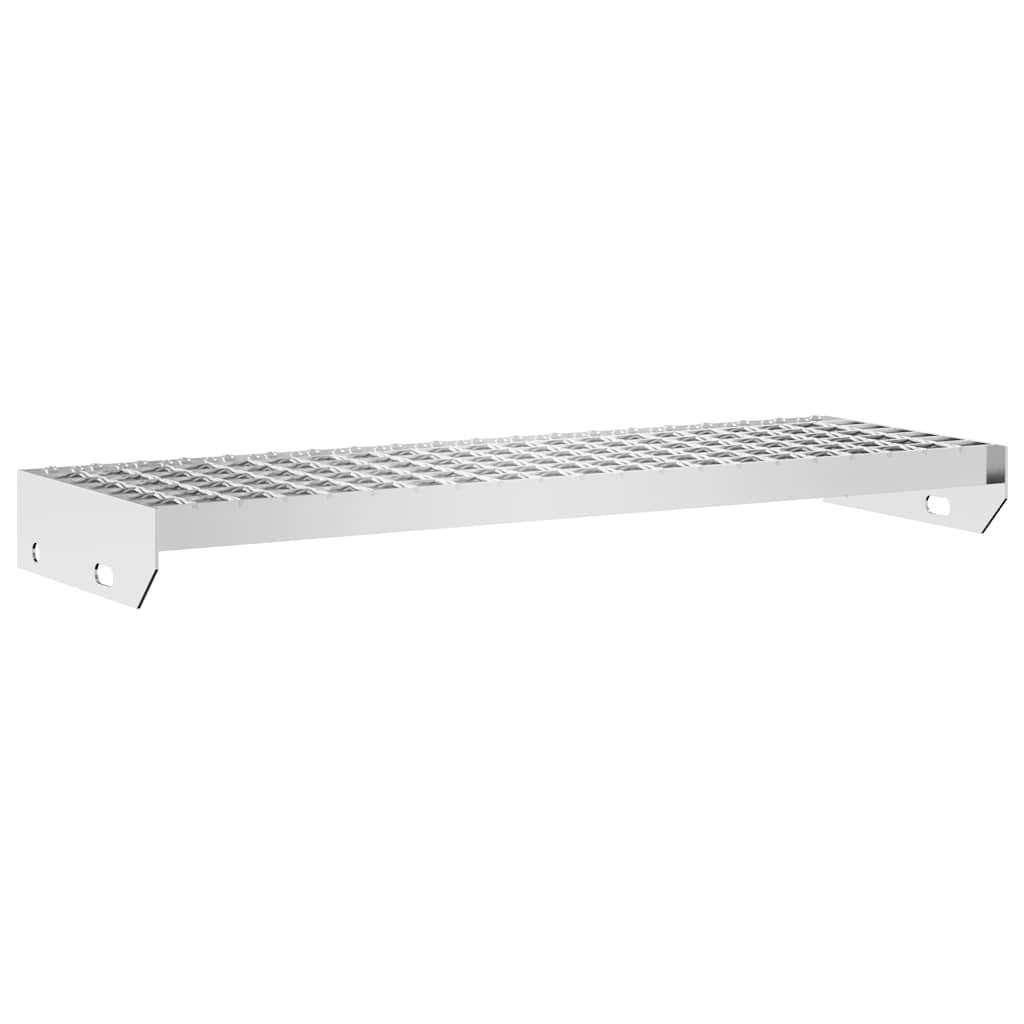 vidaXL Stopień z kraty, 70x24x7 cm, stal galwanizowana