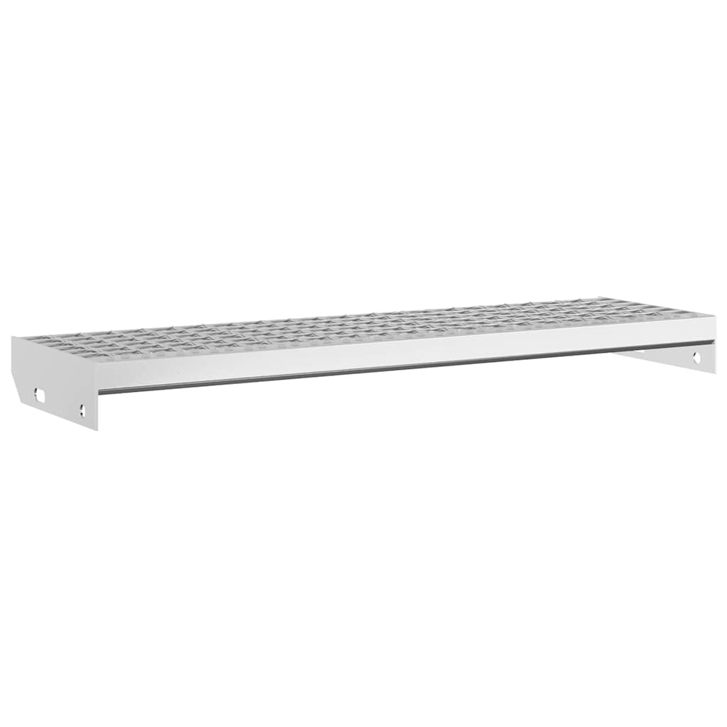 vidaXL Stopień z kraty, 80x24x7 cm, stal galwanizowana