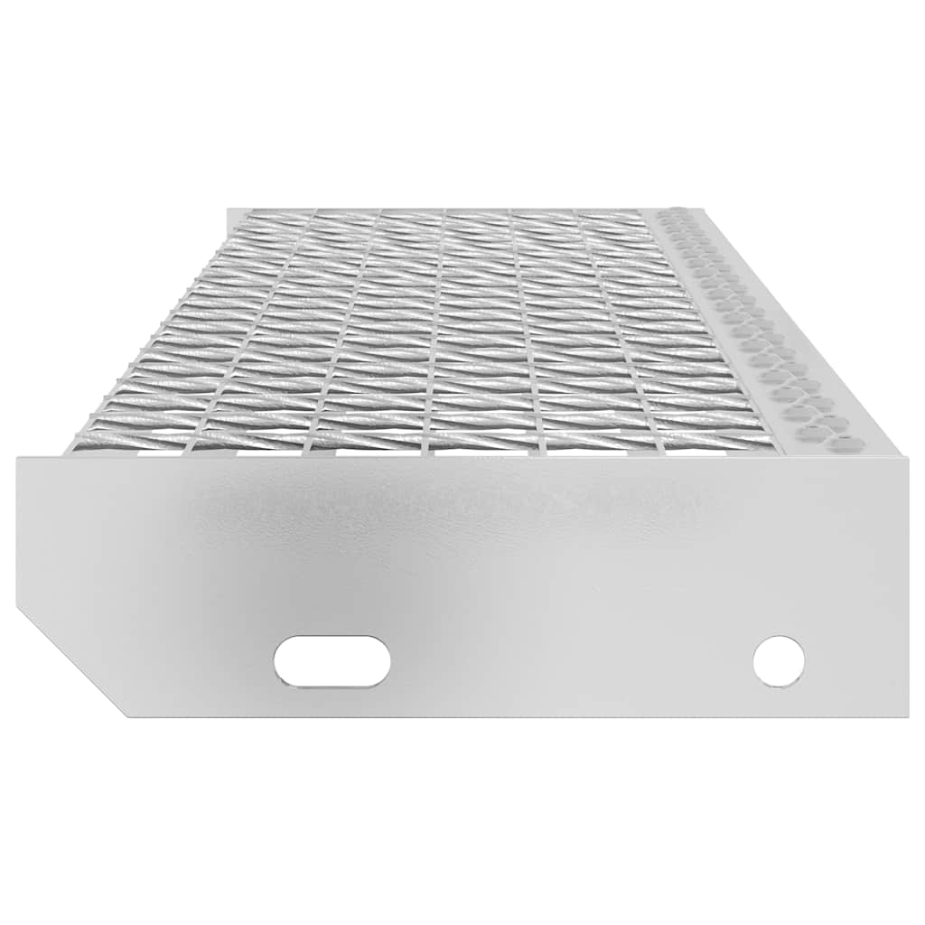 vidaXL Stopień z kraty, 90x24x7 cm, stal galwanizowana