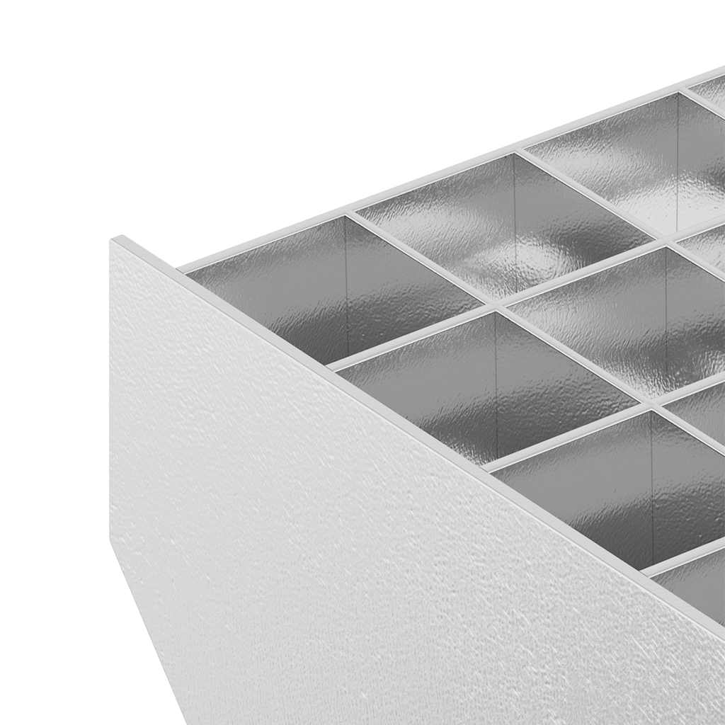 vidaXL Stopień z kraty, 70x24x7 cm, stal galwanizowana
