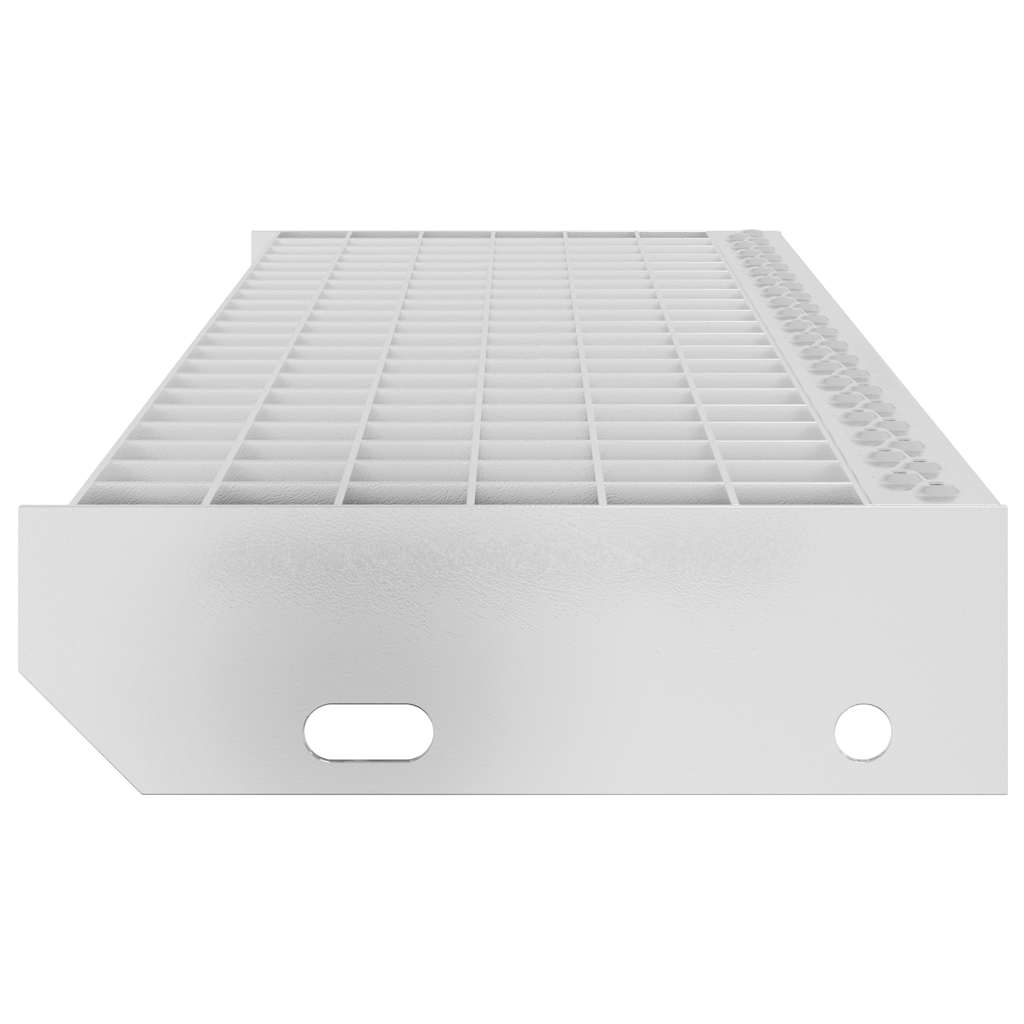 vidaXL Stopień z kraty, 90x24x7 cm, stal galwanizowana