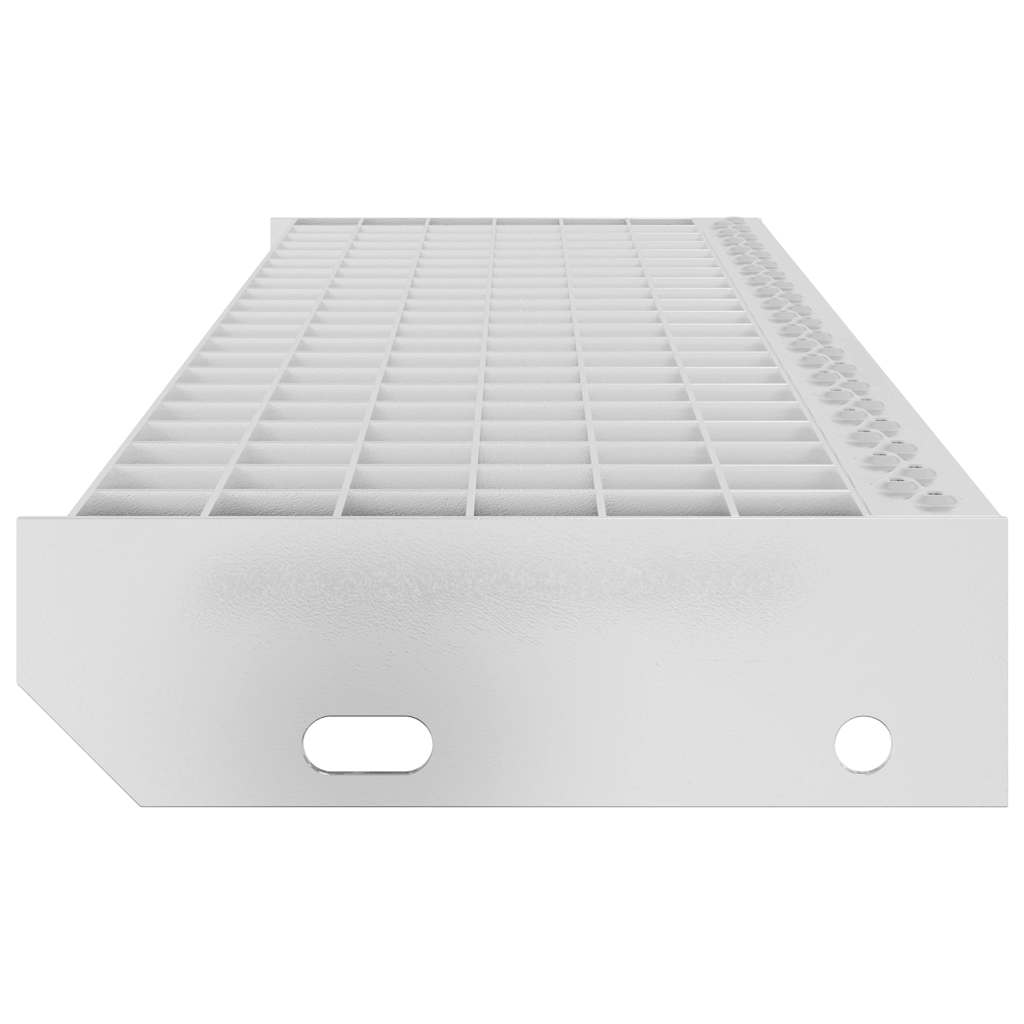vidaXL Stopień z kraty, 100x24x7 cm, stal galwanizowana
