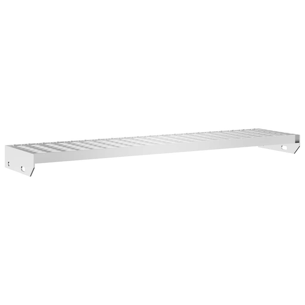 vidaXL Stopień z kraty, 100x24x7 cm, stal galwanizowana