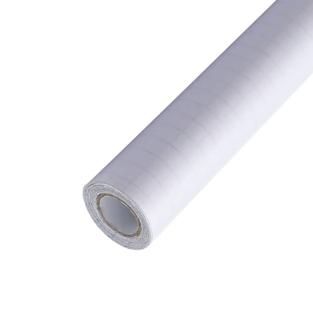 vidaXL Folia okienna, matowa, szara, PVC