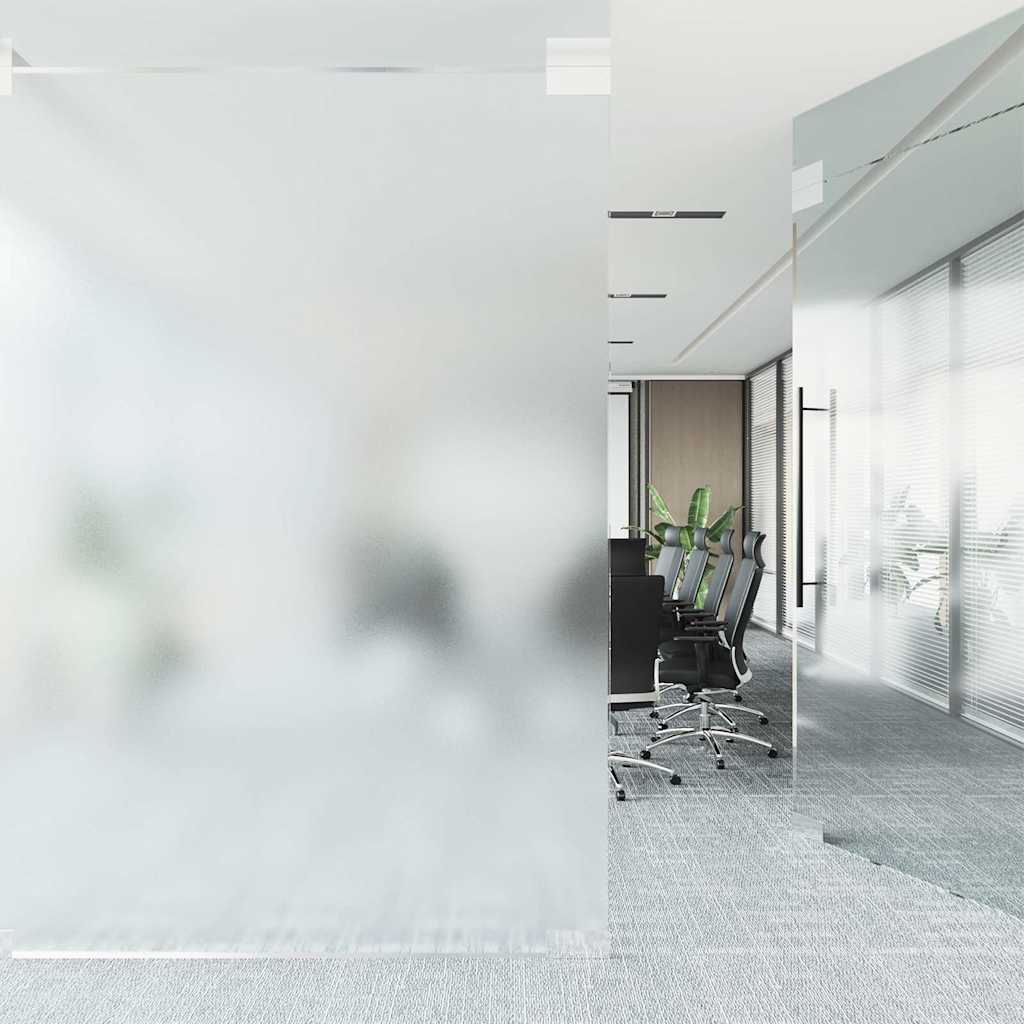 vidaXL Folia okienna, matowa, szara, PVC