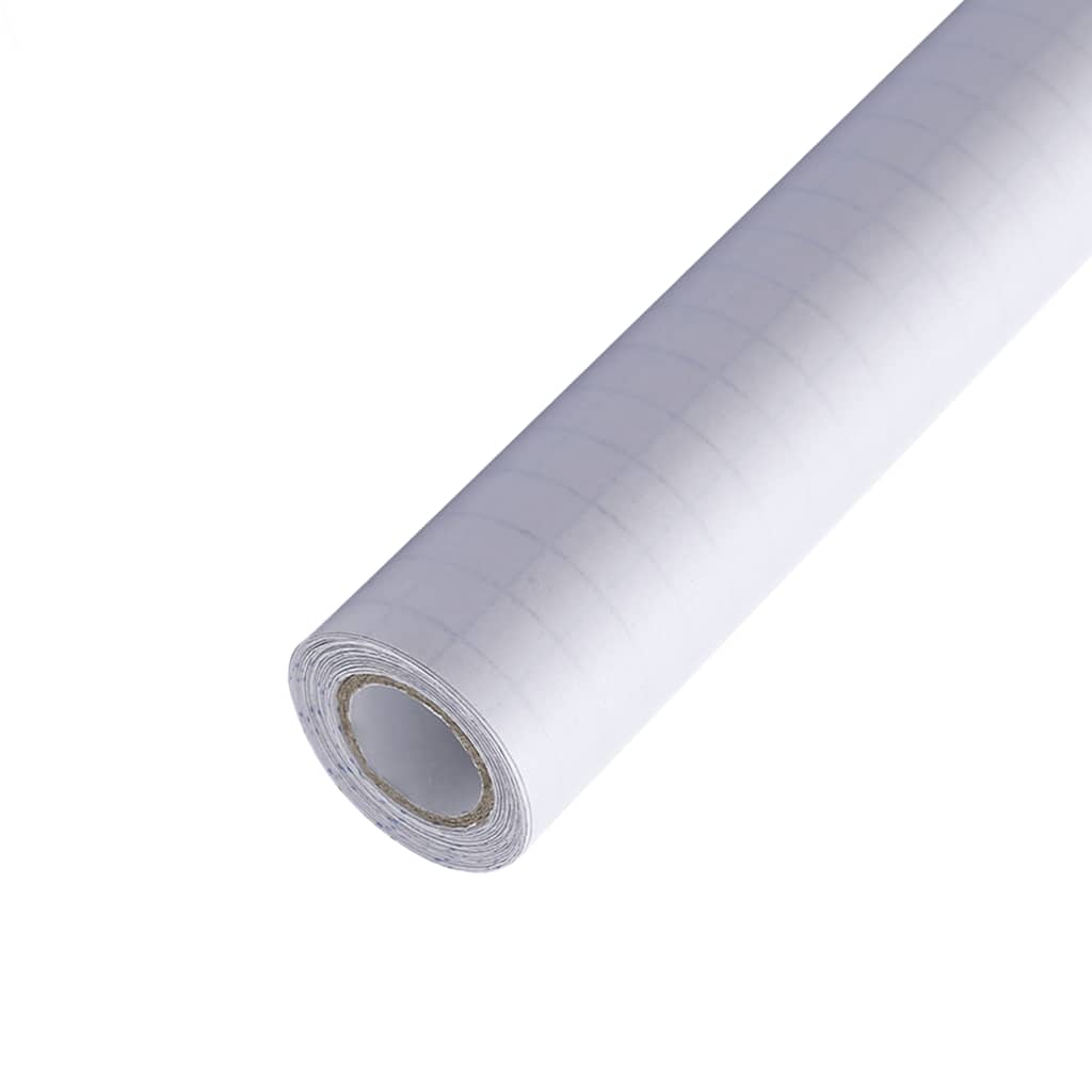 vidaXL Folia okienna, matowa, szara, PVC