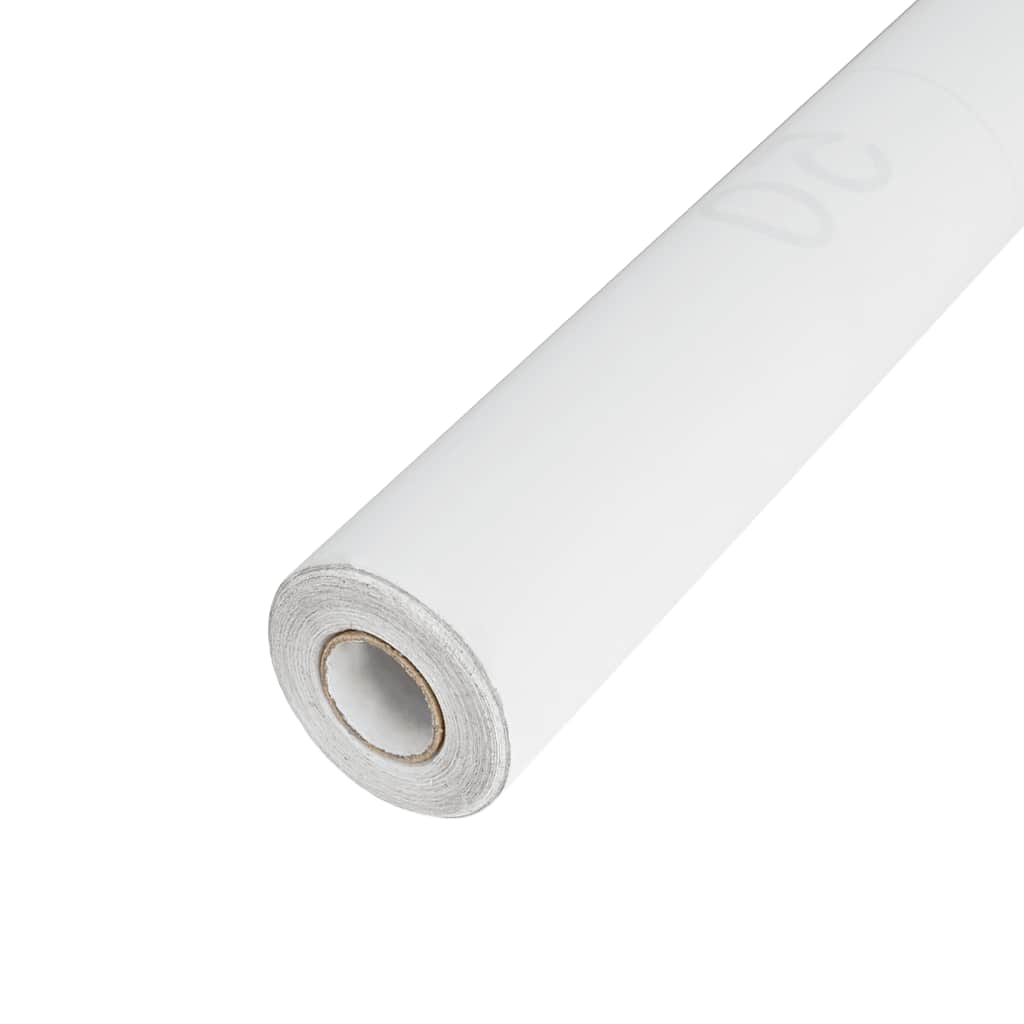 vidaXL Folia okienna, matowa, biała, PVC
