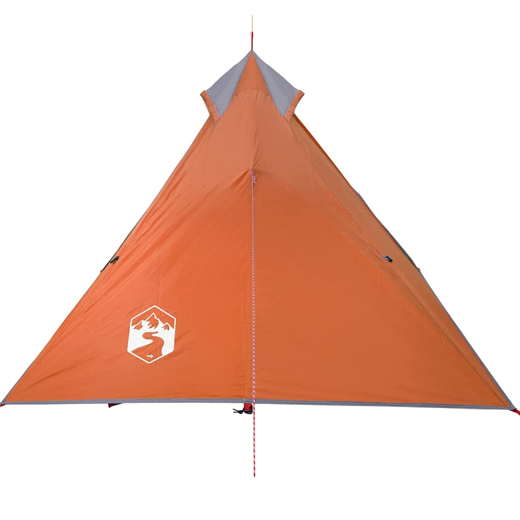 vidaXL Namiot wiszący, tipi, 1-os., pomarańczowy, wodoszczelny